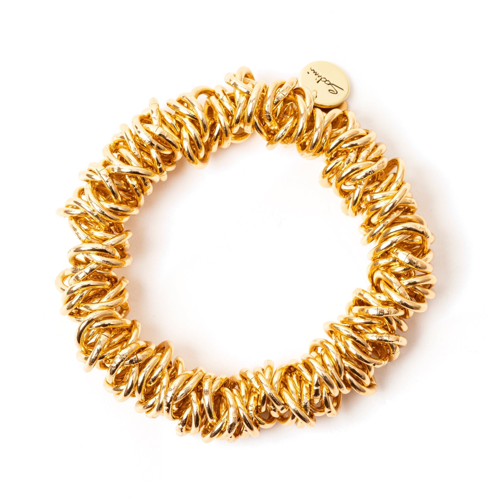 Light elastic bracelet Vasilissa - Gold