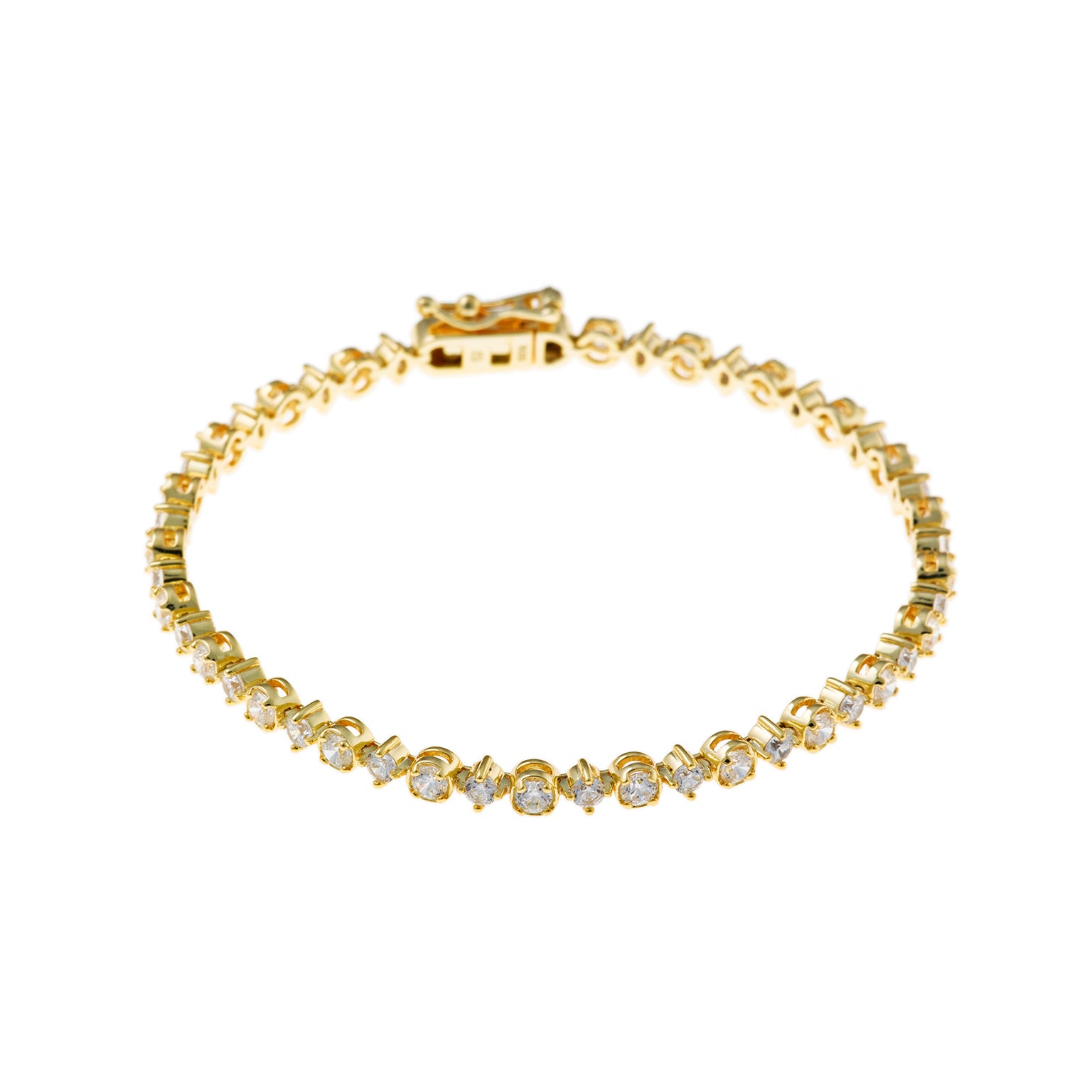 Classic Crystal CZ Tennis Bracelet