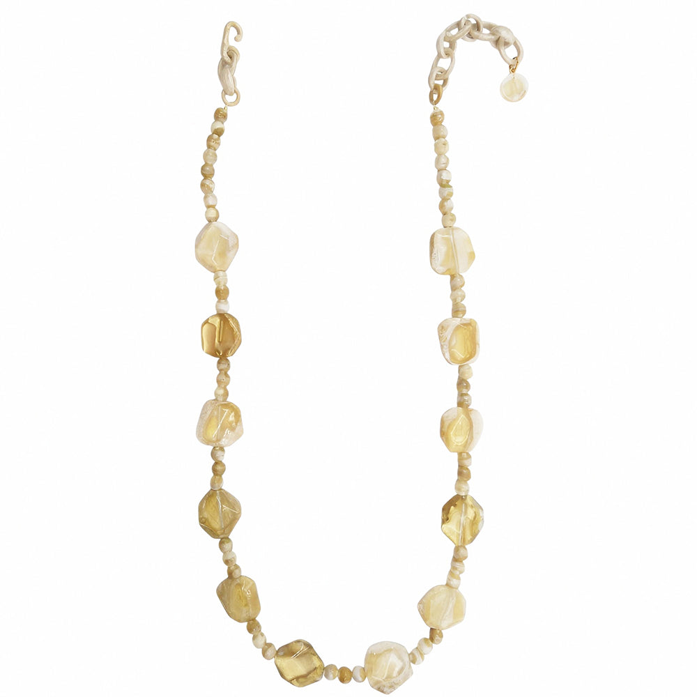 Lydia Long Pebble Necklace