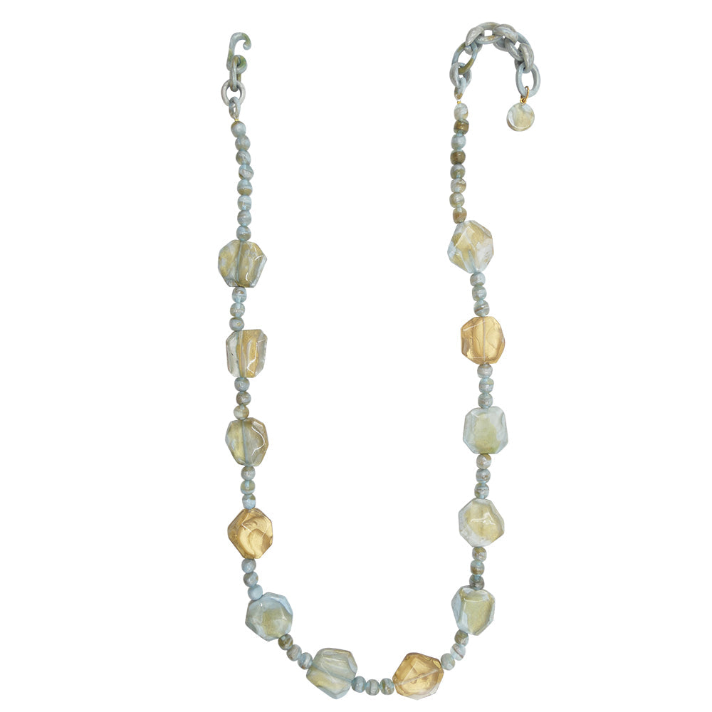 Lydia Long Pebble Necklace