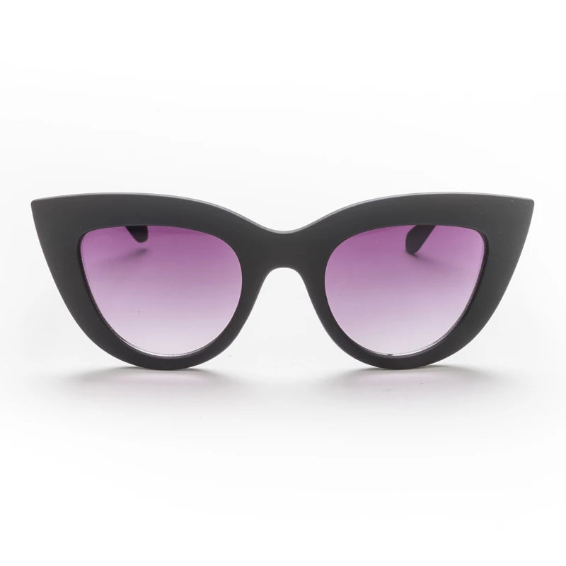 Claudia Big Cat Eye - Black