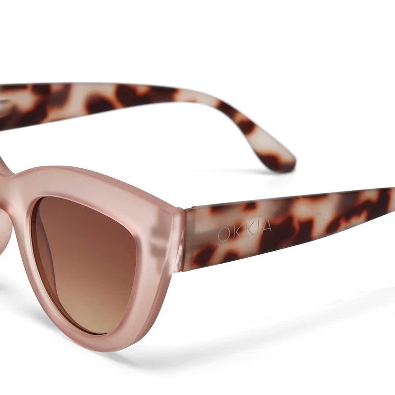 Claudia Big Cat Eye - Pink Havana