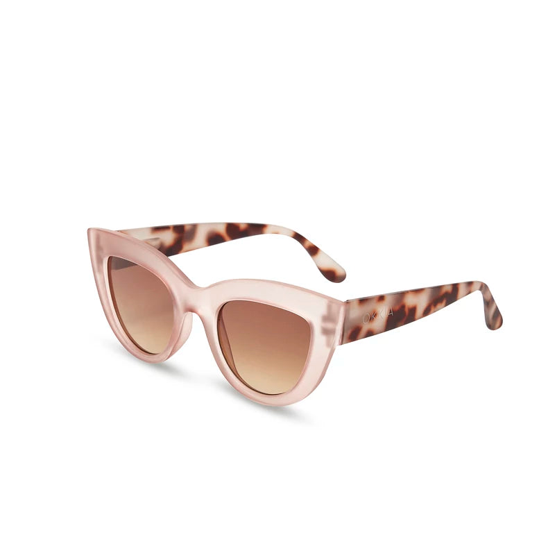 Claudia Big Cat Eye - Pink Havana