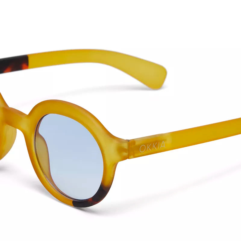 Lauro Round - Yellow / Blue Gradient
