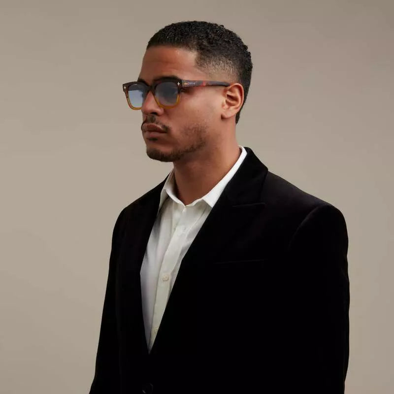 Giovanni - Havana Yellow (blue lenses)