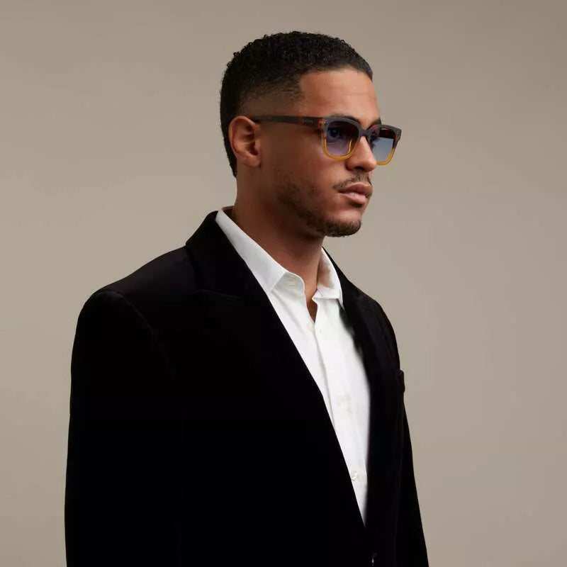 Giovanni - Havana Yellow (blue lenses)