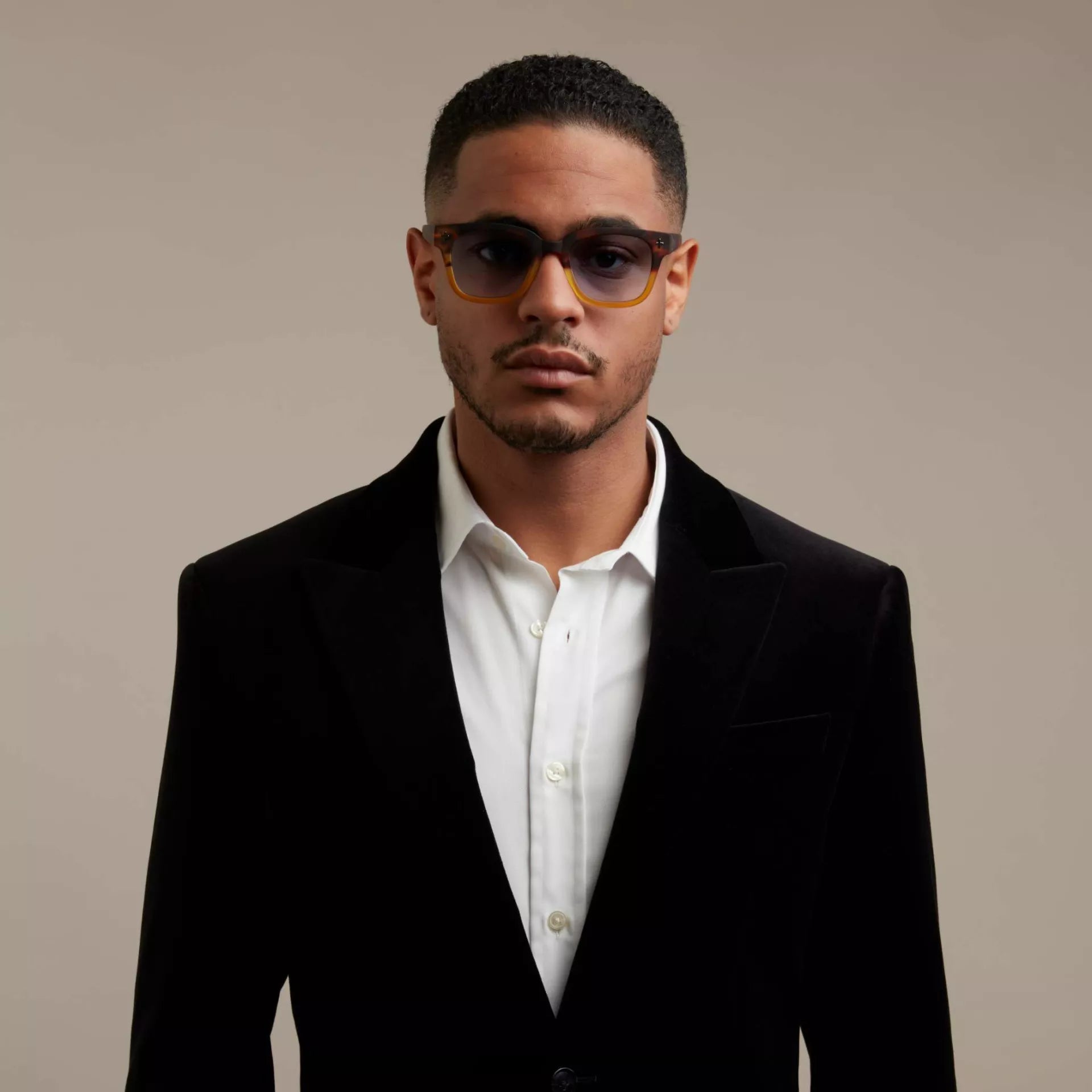 Giovanni - Havana Yellow (blue lenses)