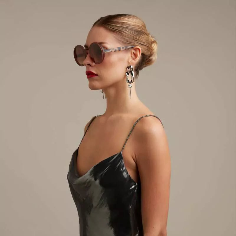 Monica Round - Pink Havana