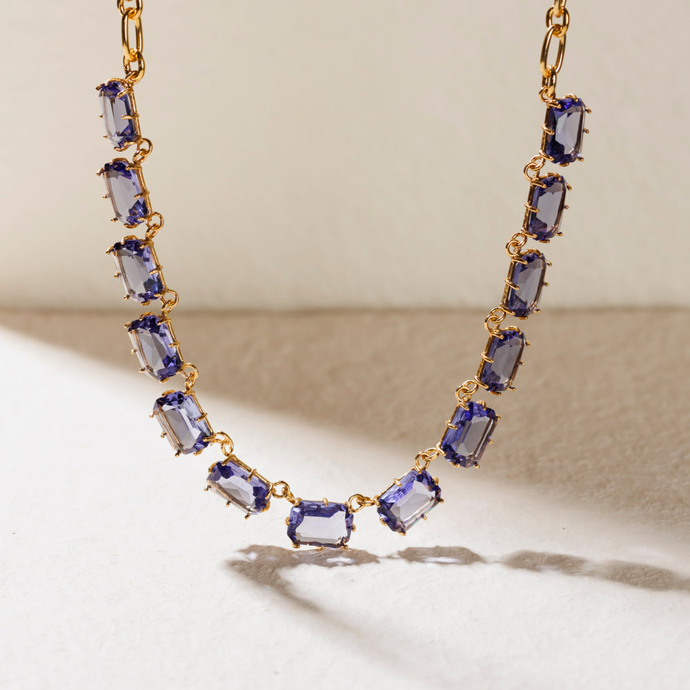 SAVINA Lavender Necklace