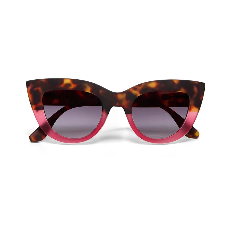 Claudia Big Cat Eye - Havana Pink