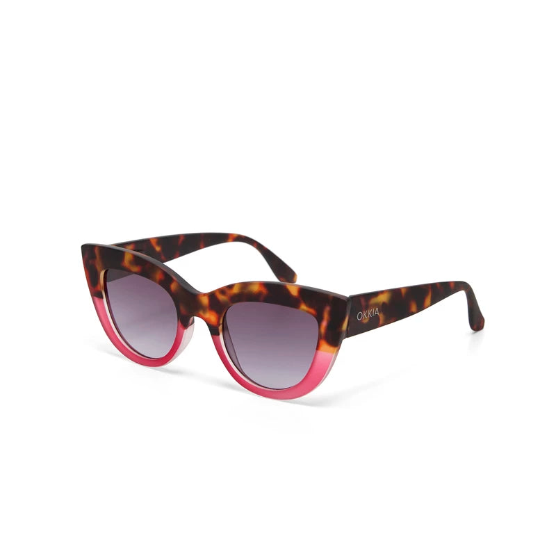 Claudia Big Cat Eye - Havana Pink