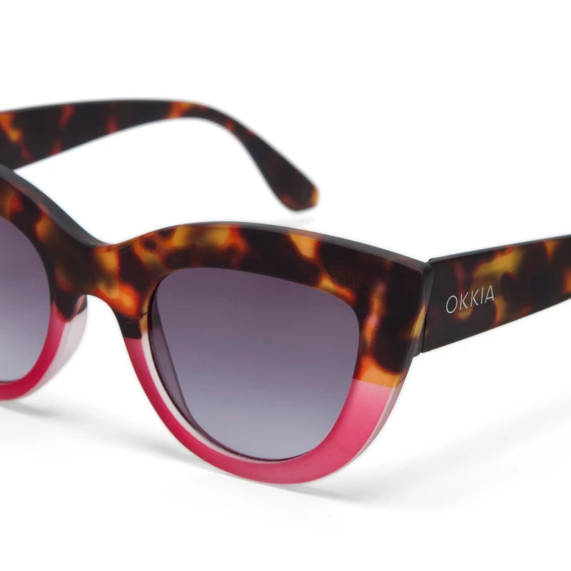 Claudia Big Cat Eye - Havana Pink
