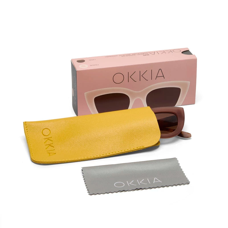 Claudia Big Cat Eye - Havana Pink