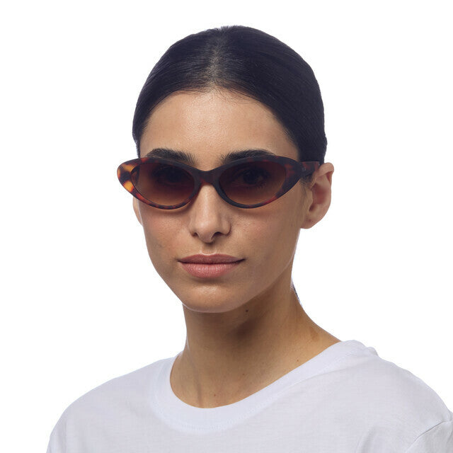 Lina Small Cat Eye - Classic Havana