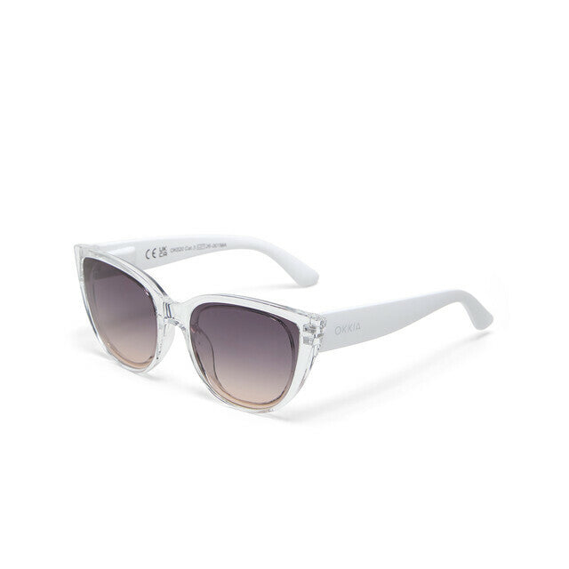 Silvia - Transparent Clear Lens Black
