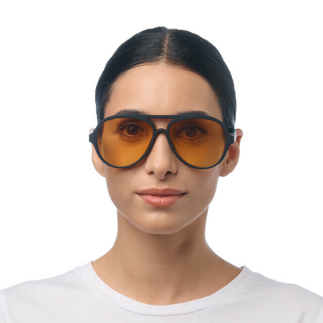 Alessio - Black Lens Yellow