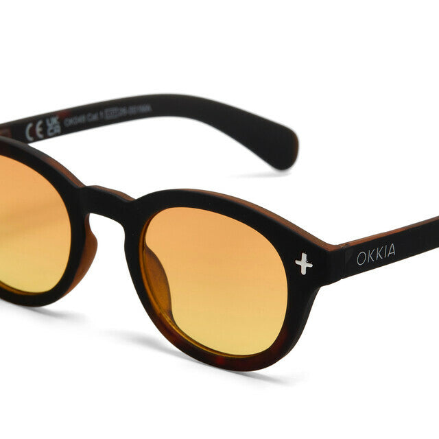 Milano - Black Havana - Lens Yellow