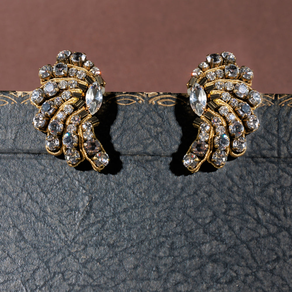 TOSCA Earrings Ruthenium Clip