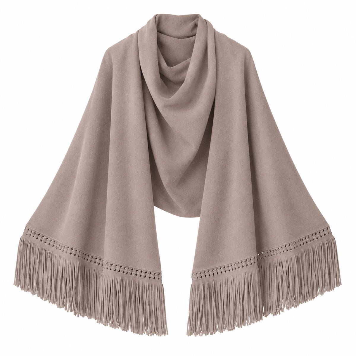 Cashpiel Cashmere Merino Shawl 65 x 200 cm - Taupe