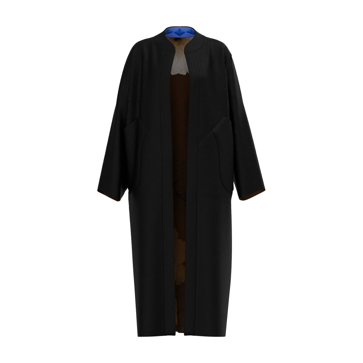 Pancake Wool Coat