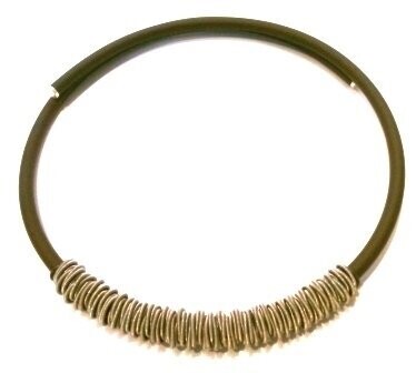 Armadillo Necklace - Chocolate