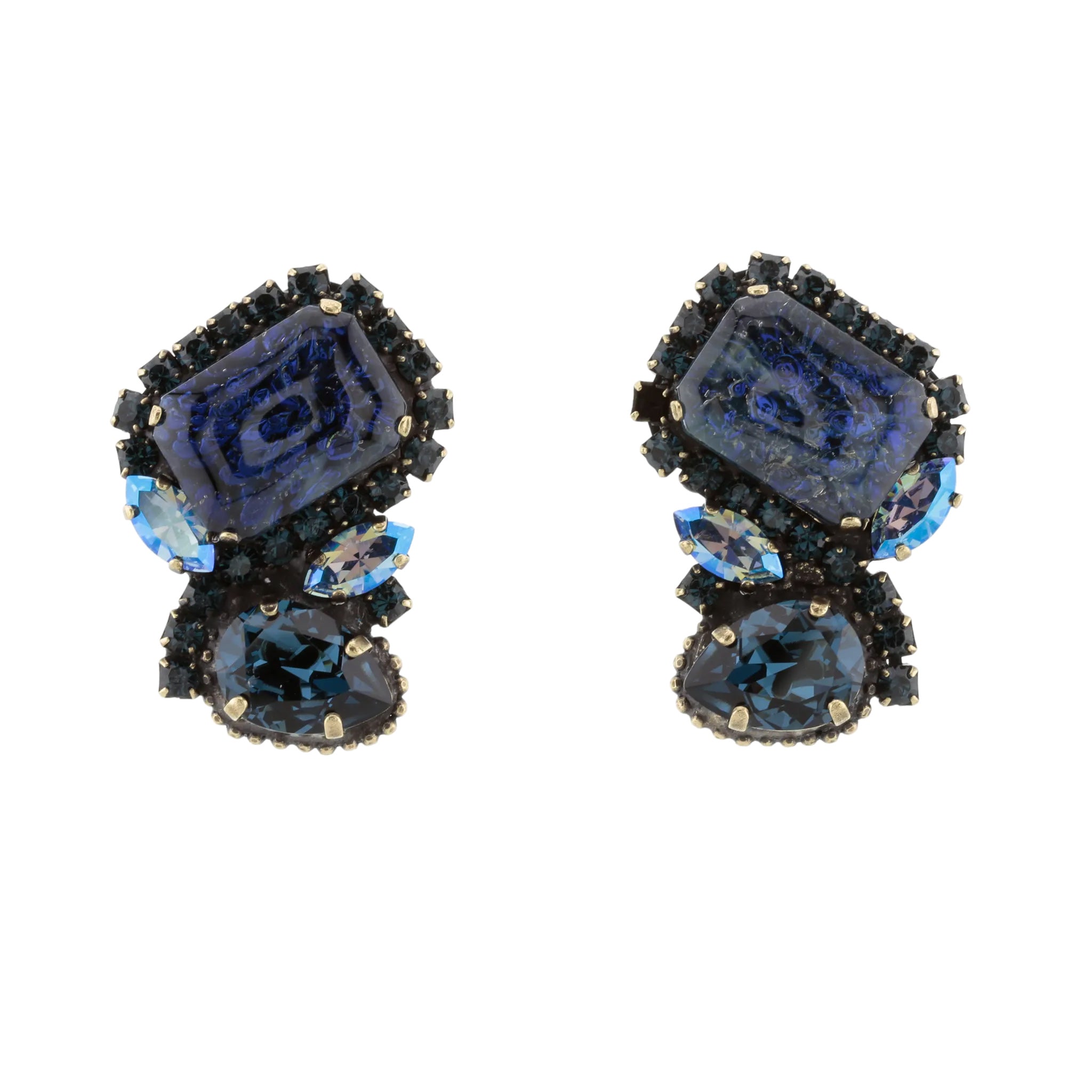 Earrings No 79433E31506 - Sapphire Blue