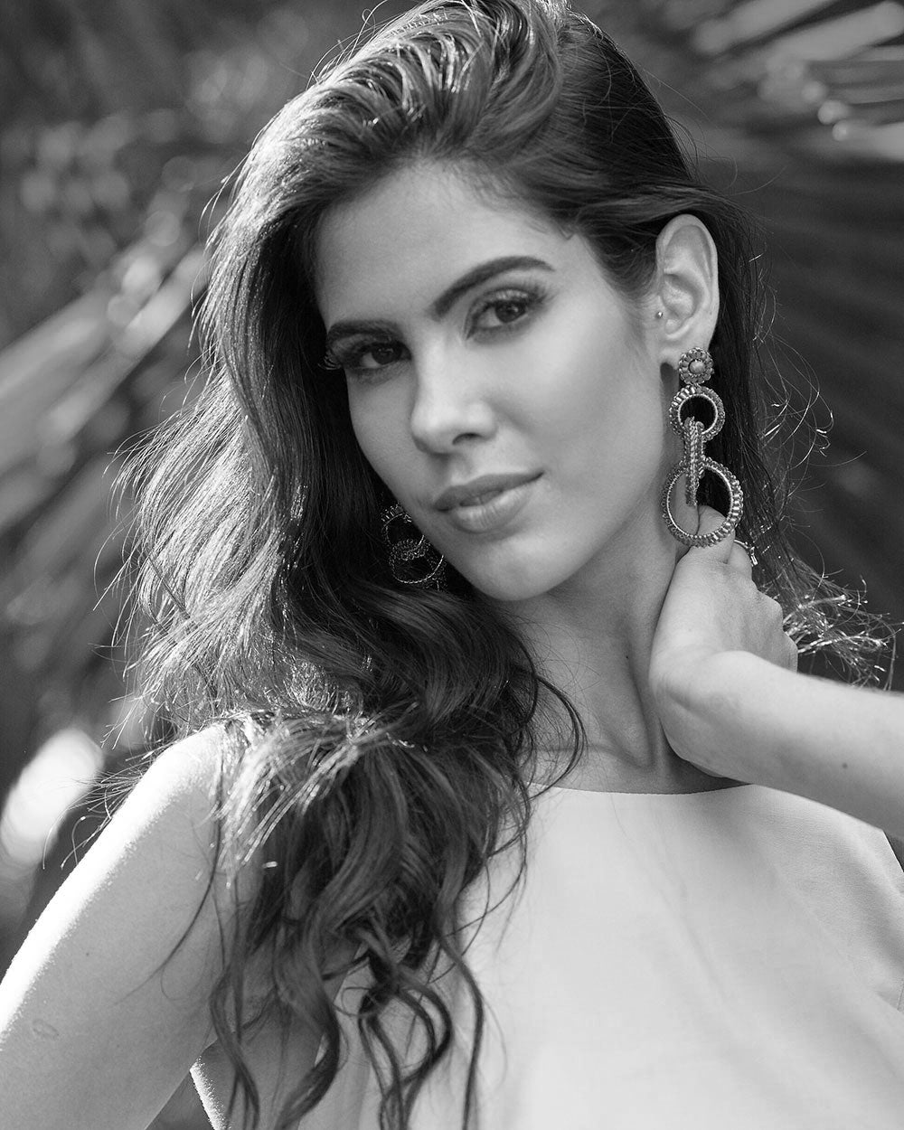 Trio Gold Grace Handmade Crochet Earrings