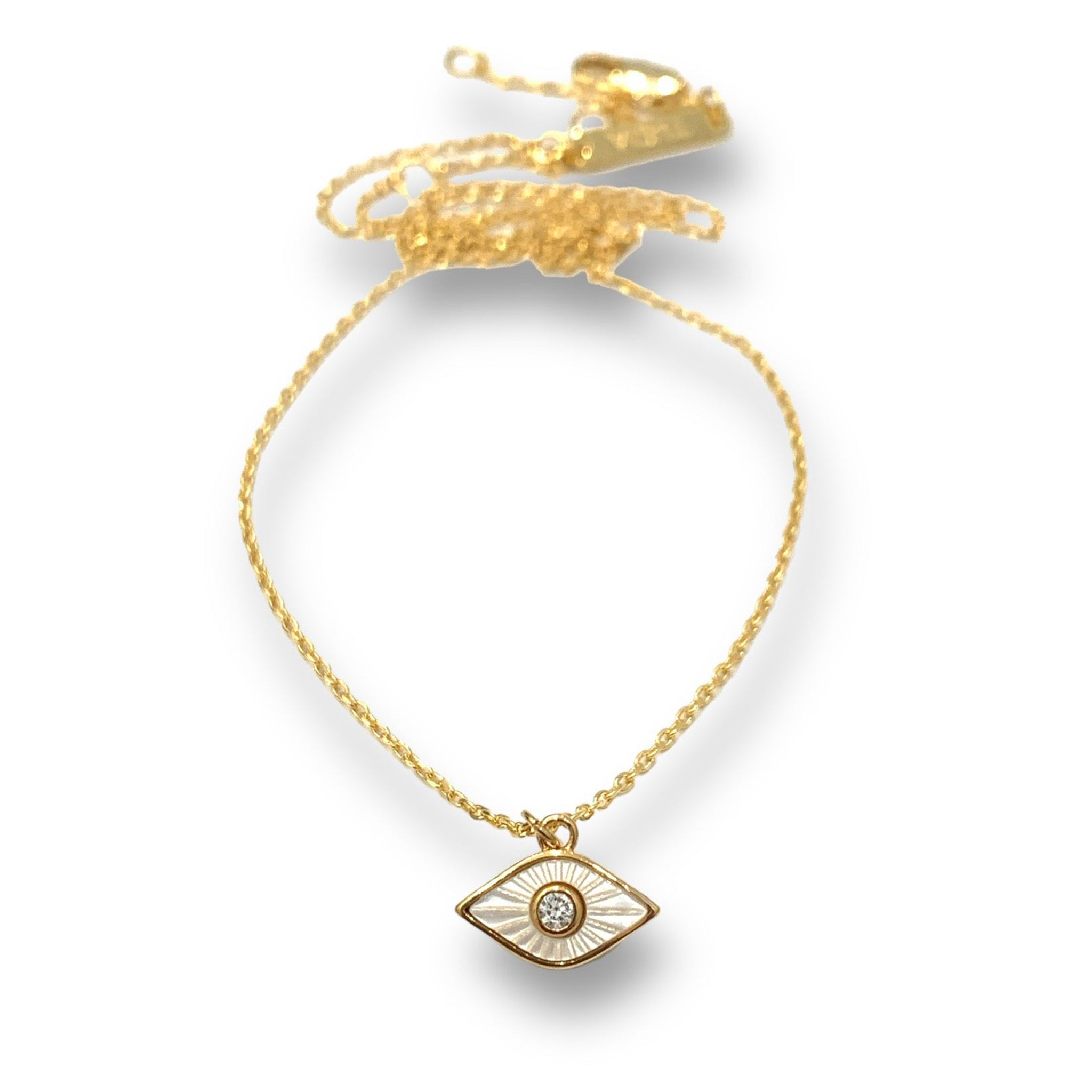 Nora Eye Short Necklace