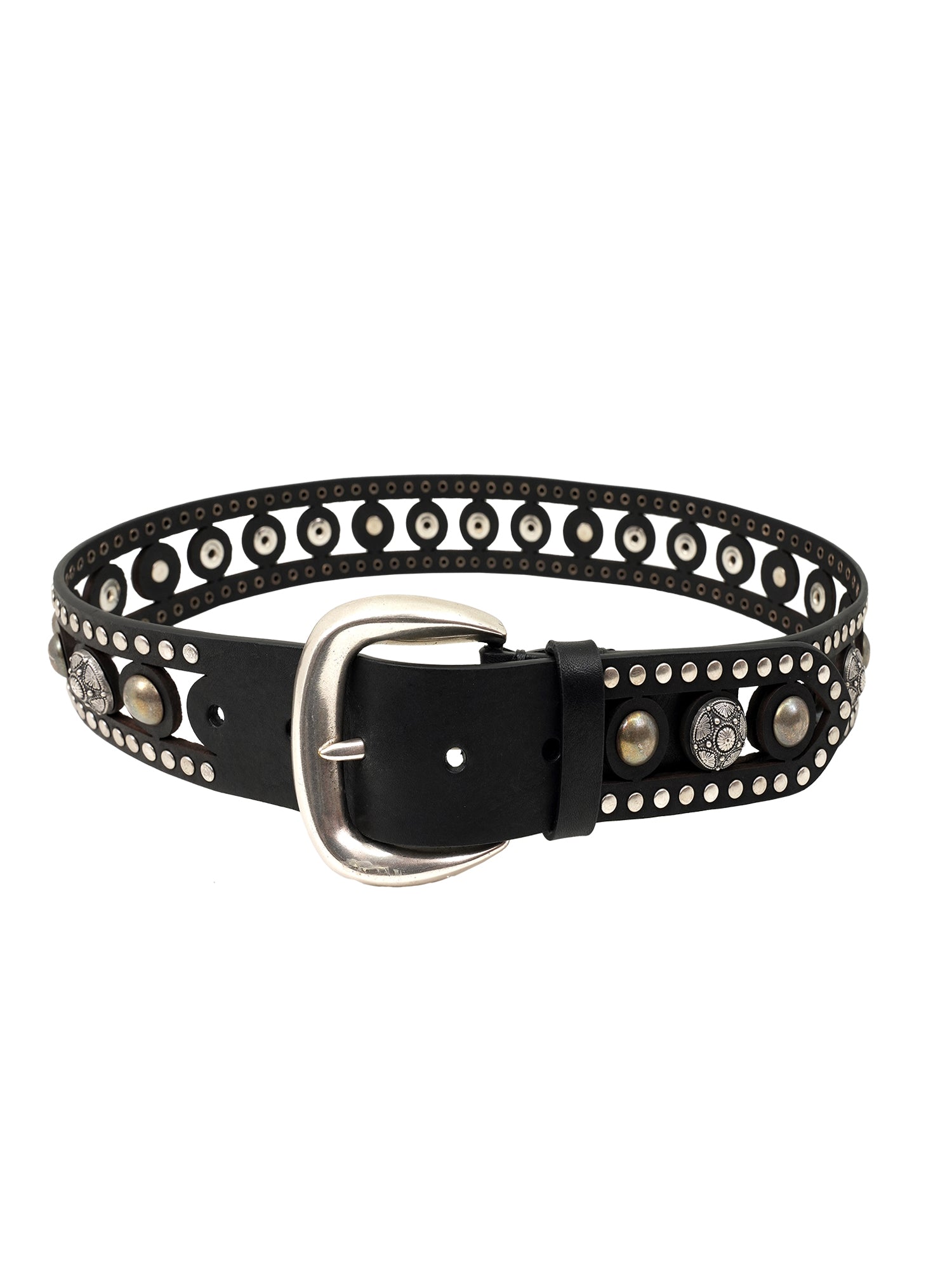 LEATHER BELT MISSOURI BLACK