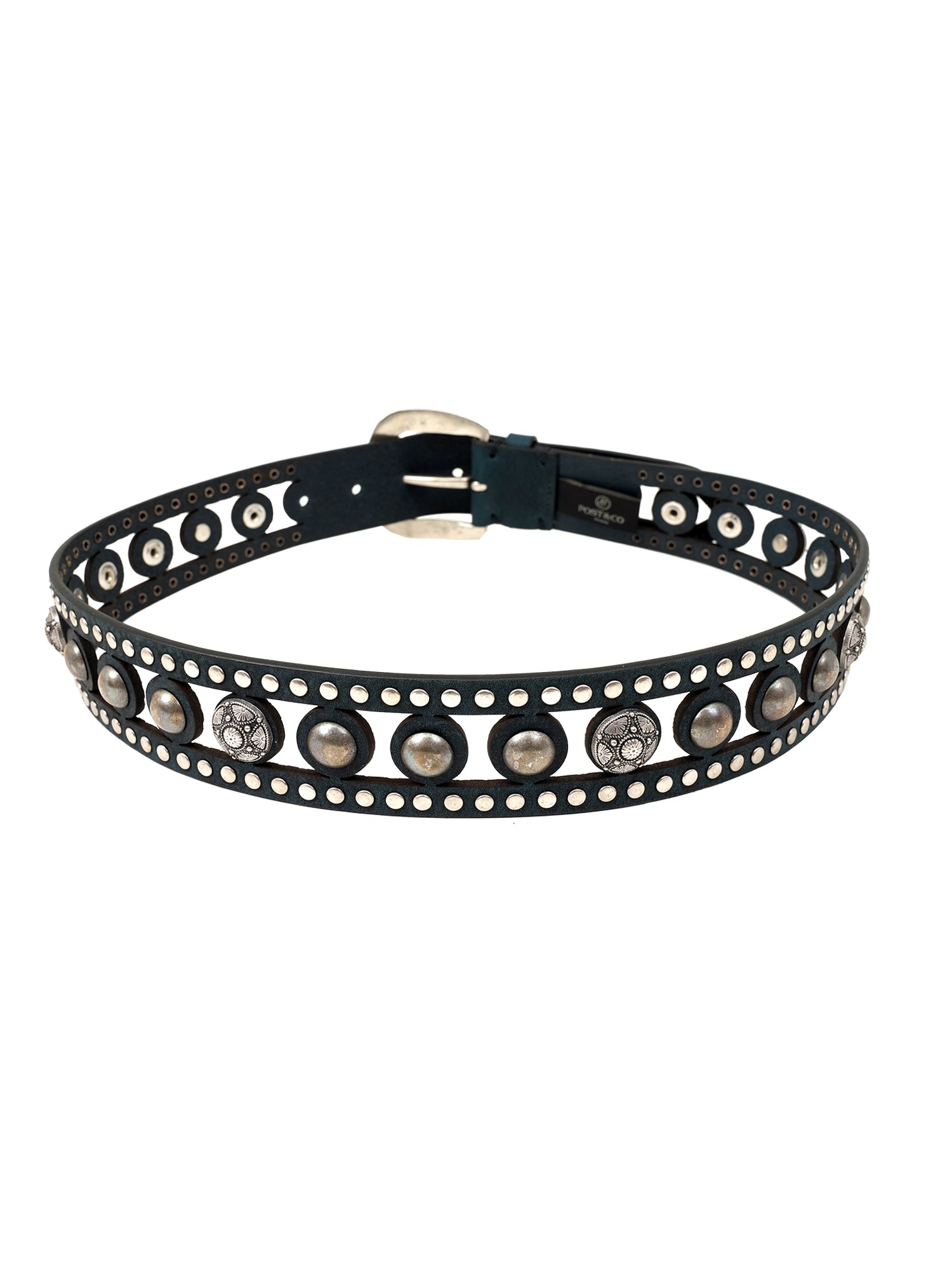 LEATHER BELT MISSOURI PETROLIO
