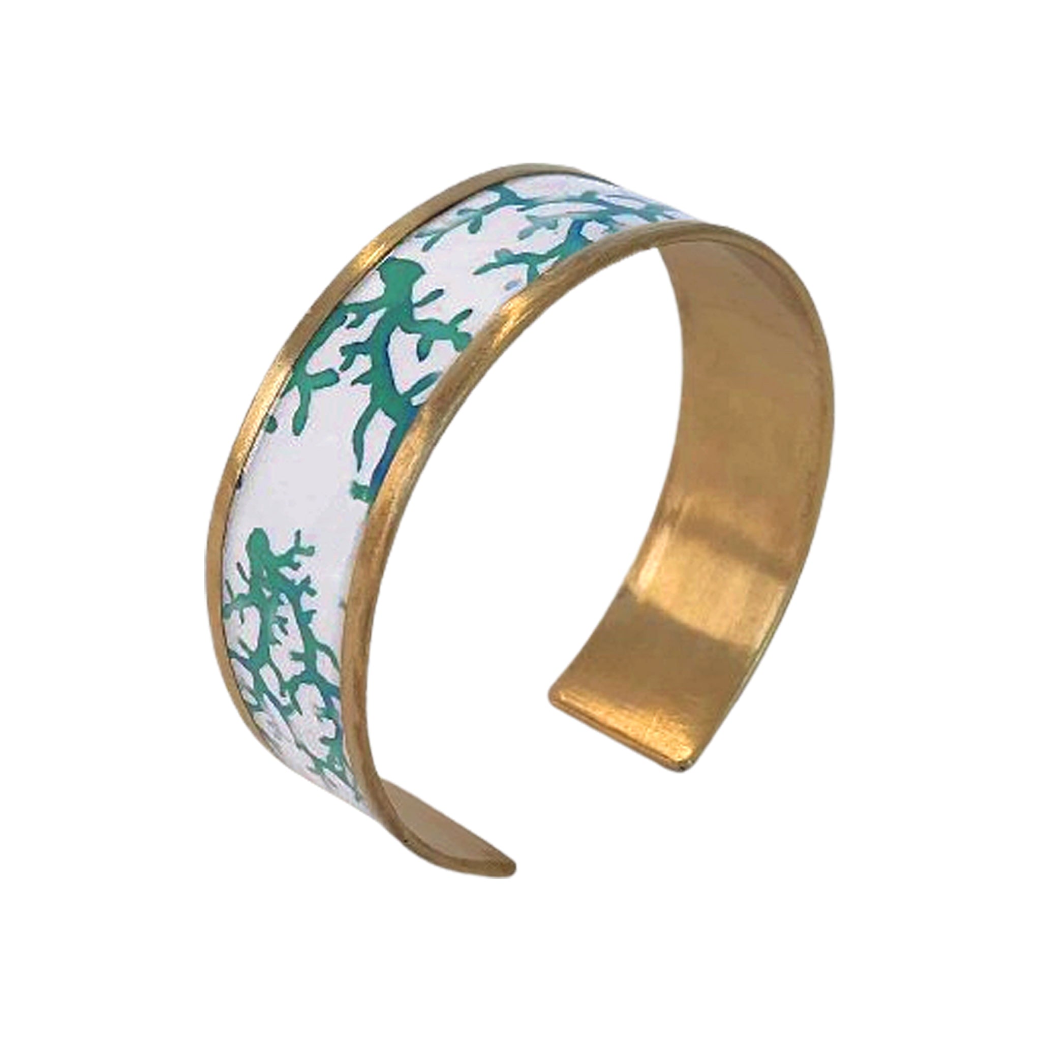 Aqua Coral Cuff