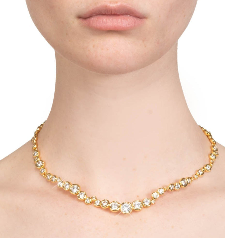 Asterales Gold Riviera Necklace