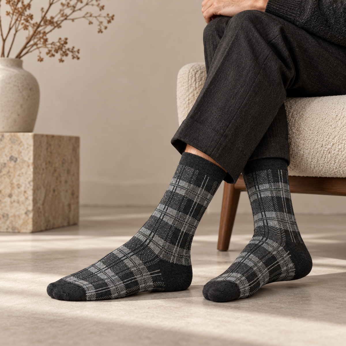 Bitweed Wool Blend Short Socks