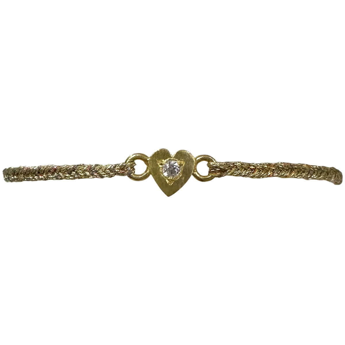 Handmade Heart Charm Bracelet