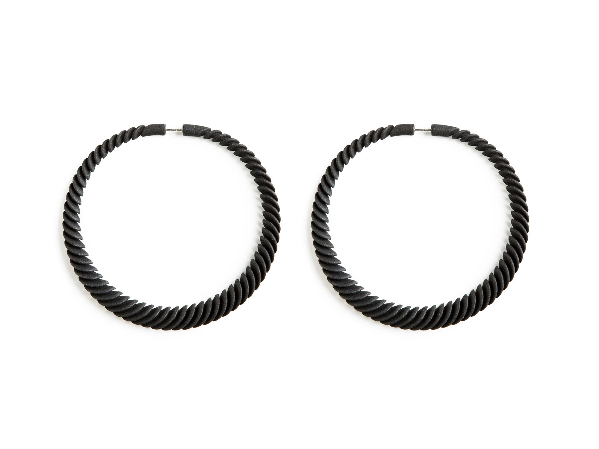 Bern Earrings 2 - Black