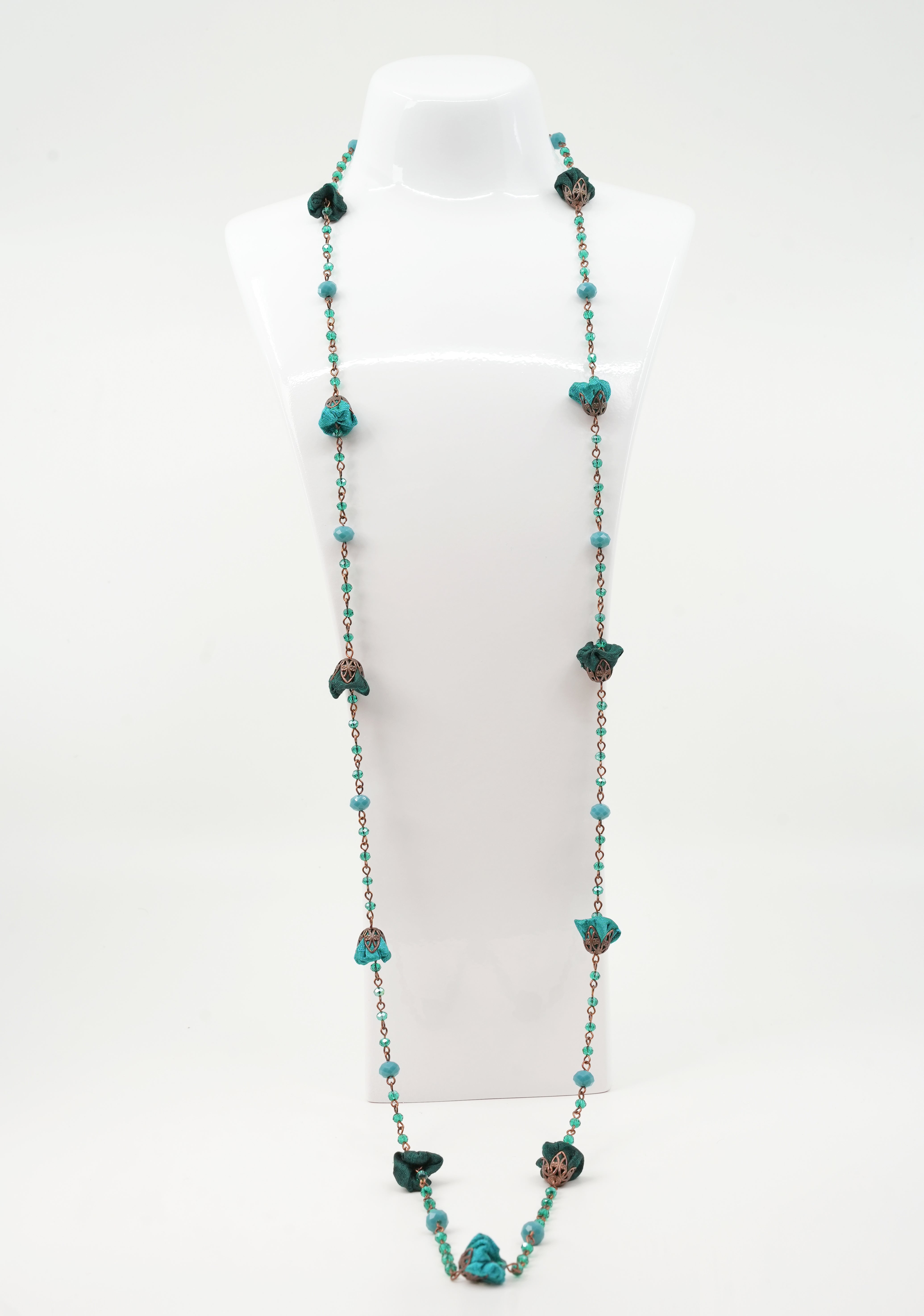 Roses Long Necklace