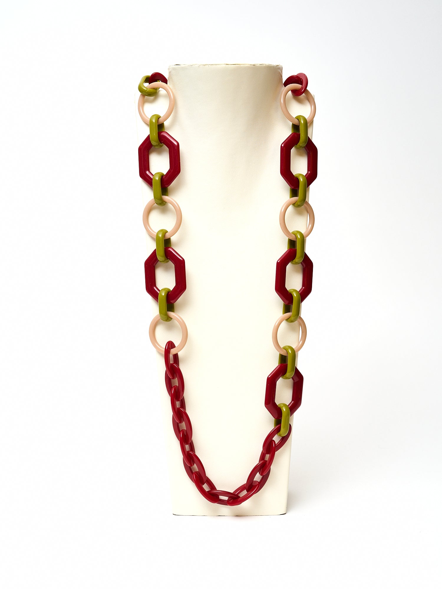 Geometric Resin Necklace C1920-C