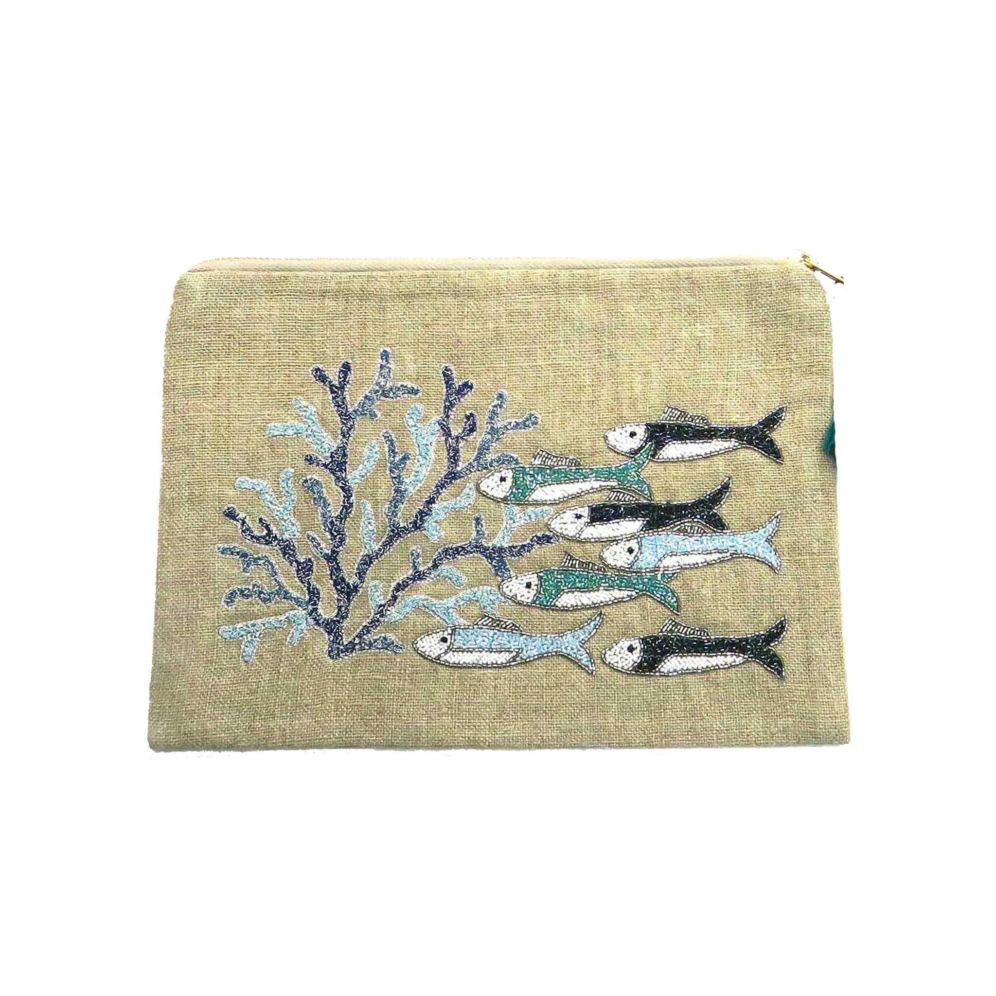 Coral Fish Pouch