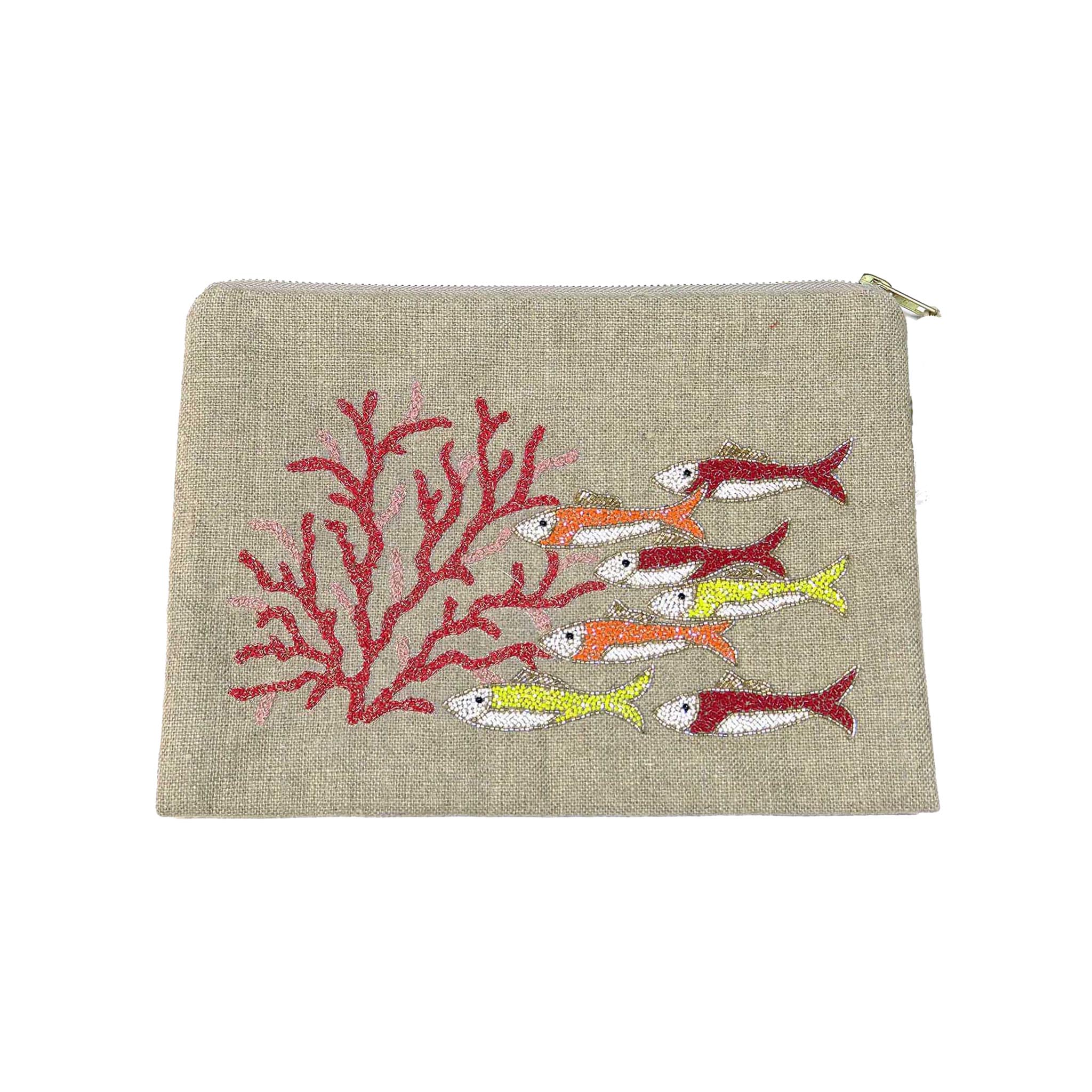 Coral Fish Pouch