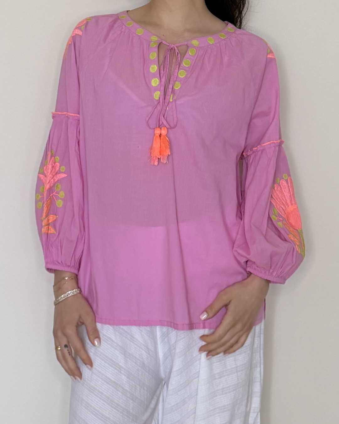 Calendula Cotton Blouse