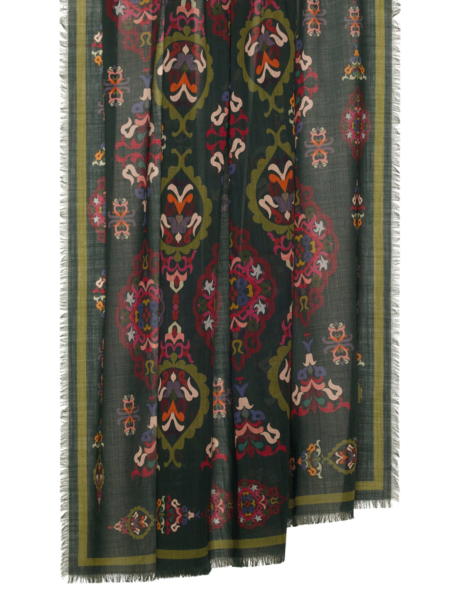 100% Wool Stole Morocco Print