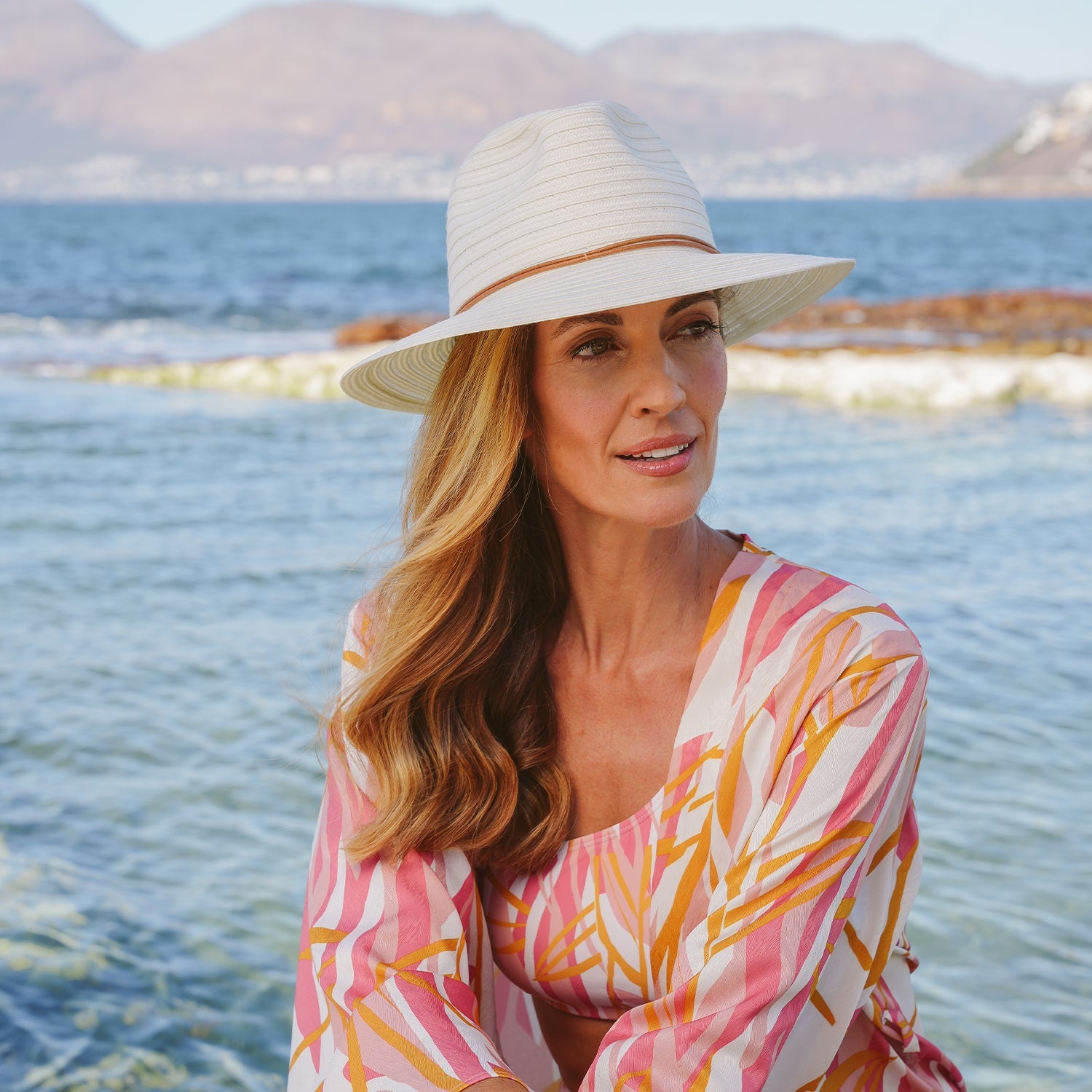 Cabana Fedora - White