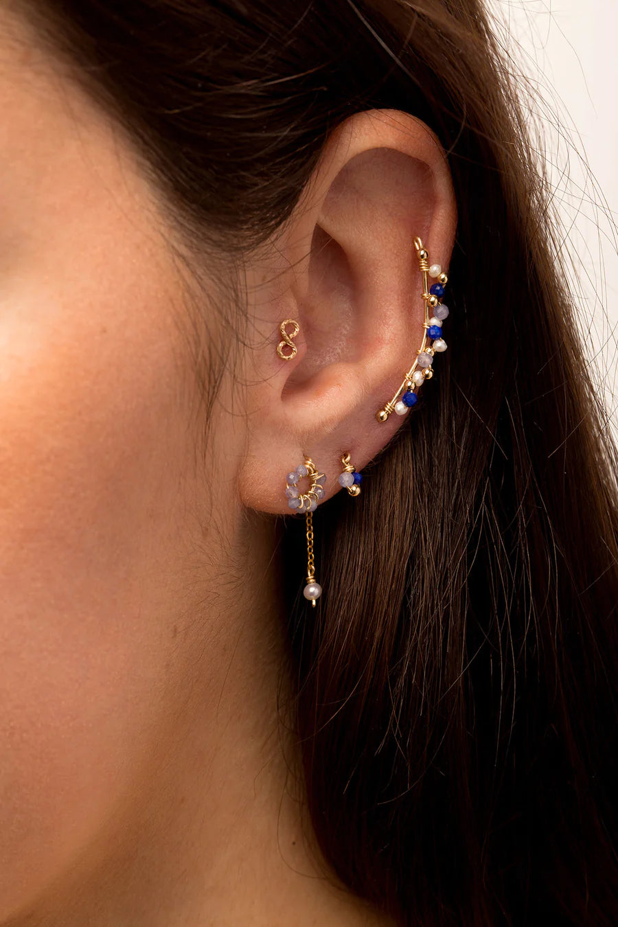 Earring Backing Stella - Fresh Water Pearl