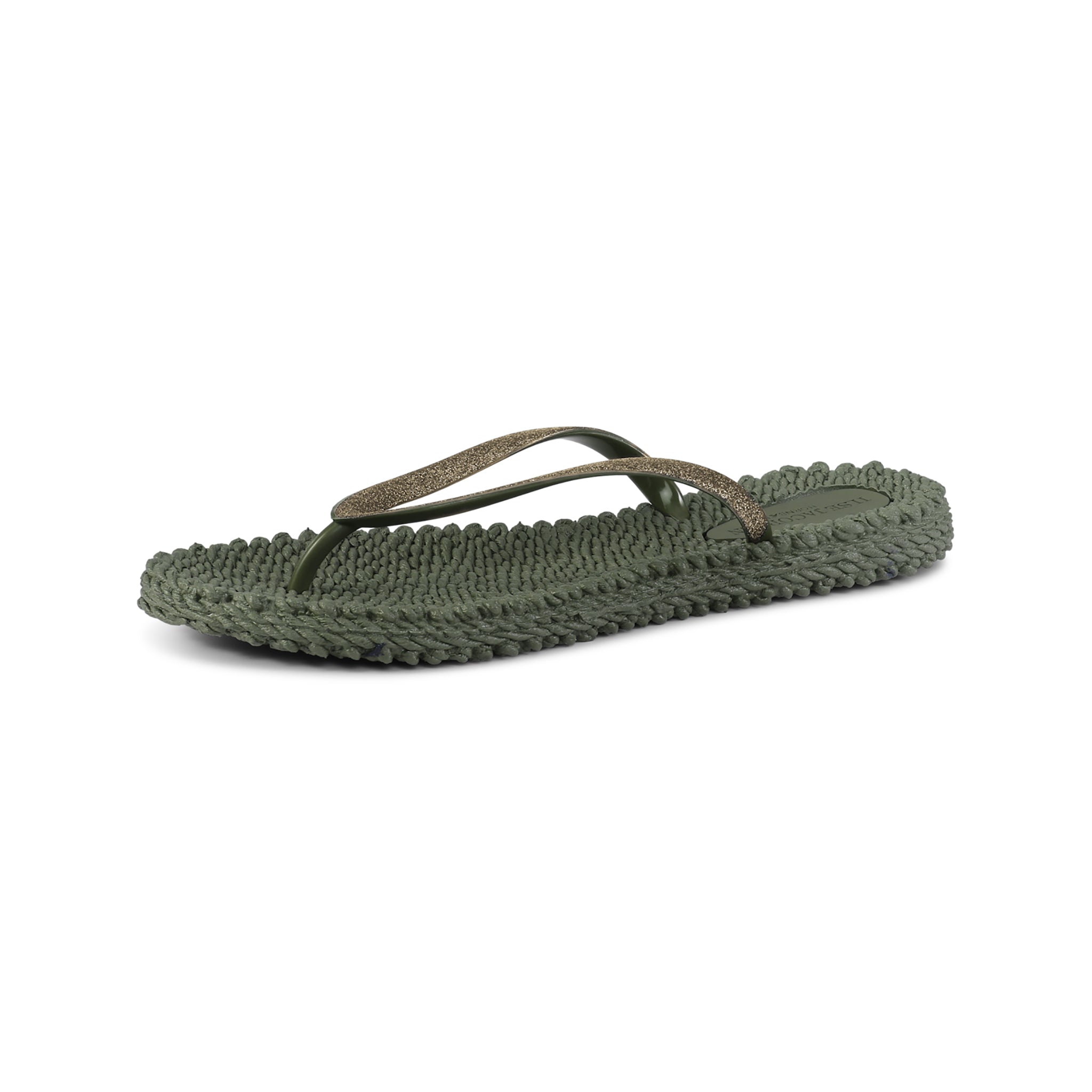 Flip Flop With Glitter - Army