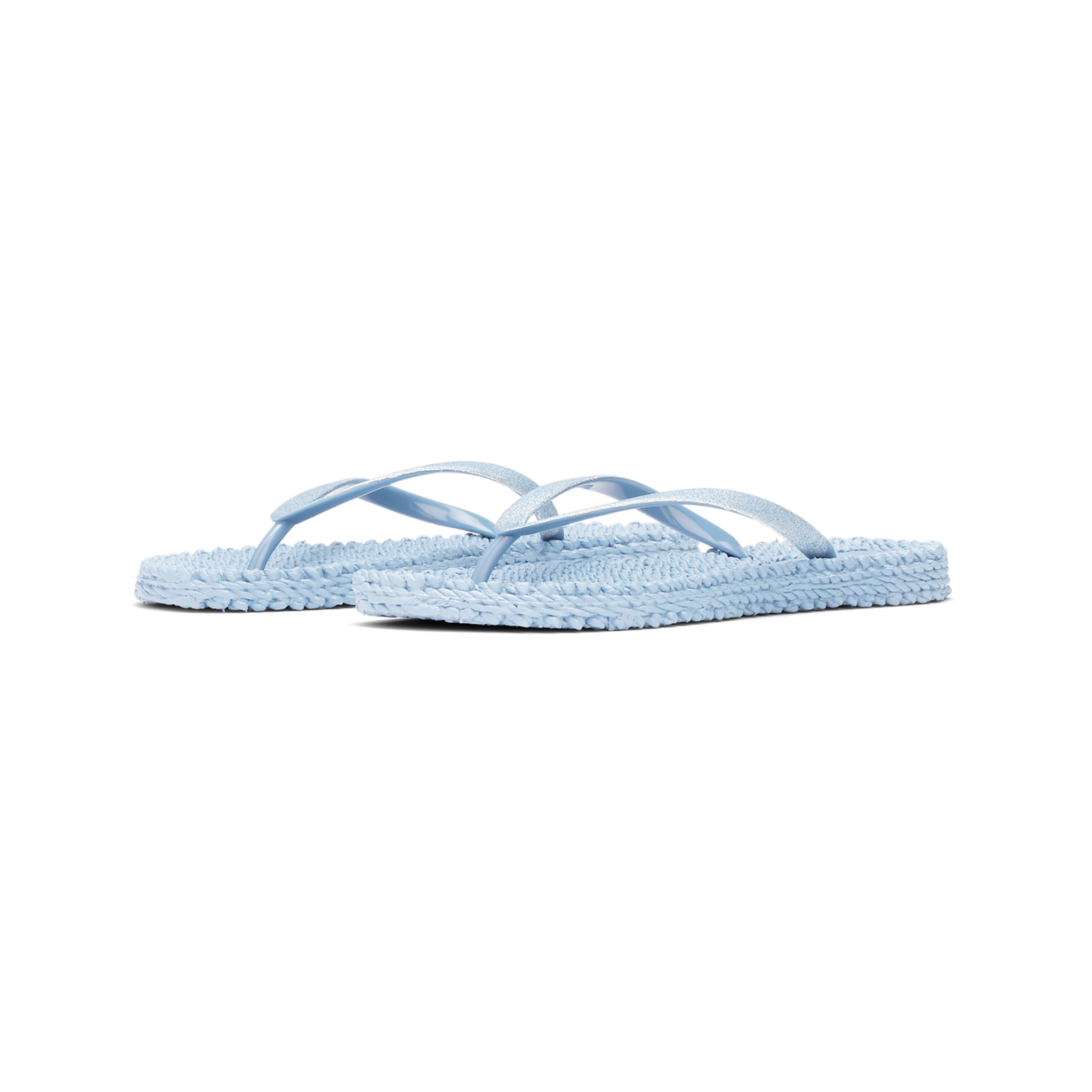 Flip Flop With Glitter - Blue Bell