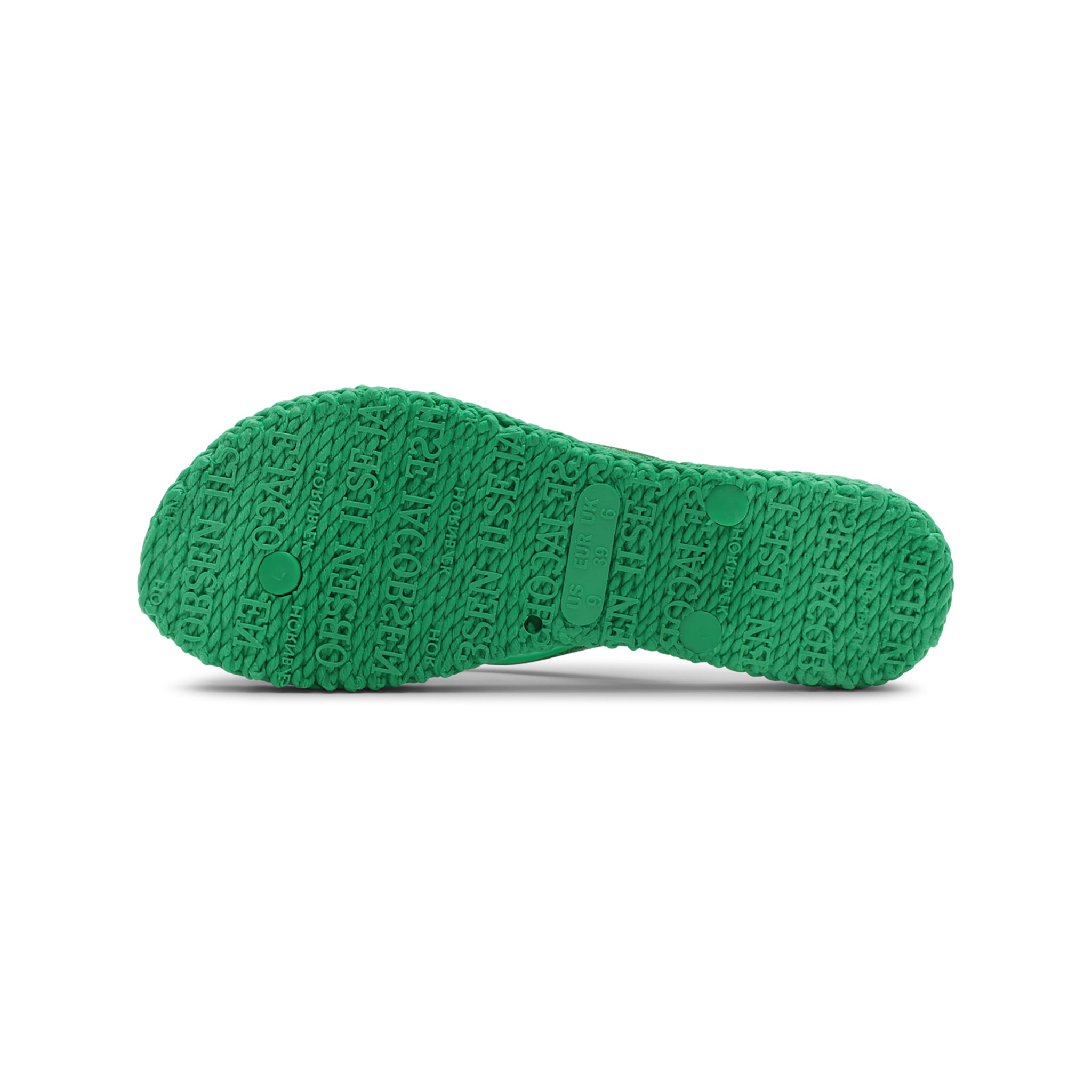 Flip Flop With Glitter - Fern Green