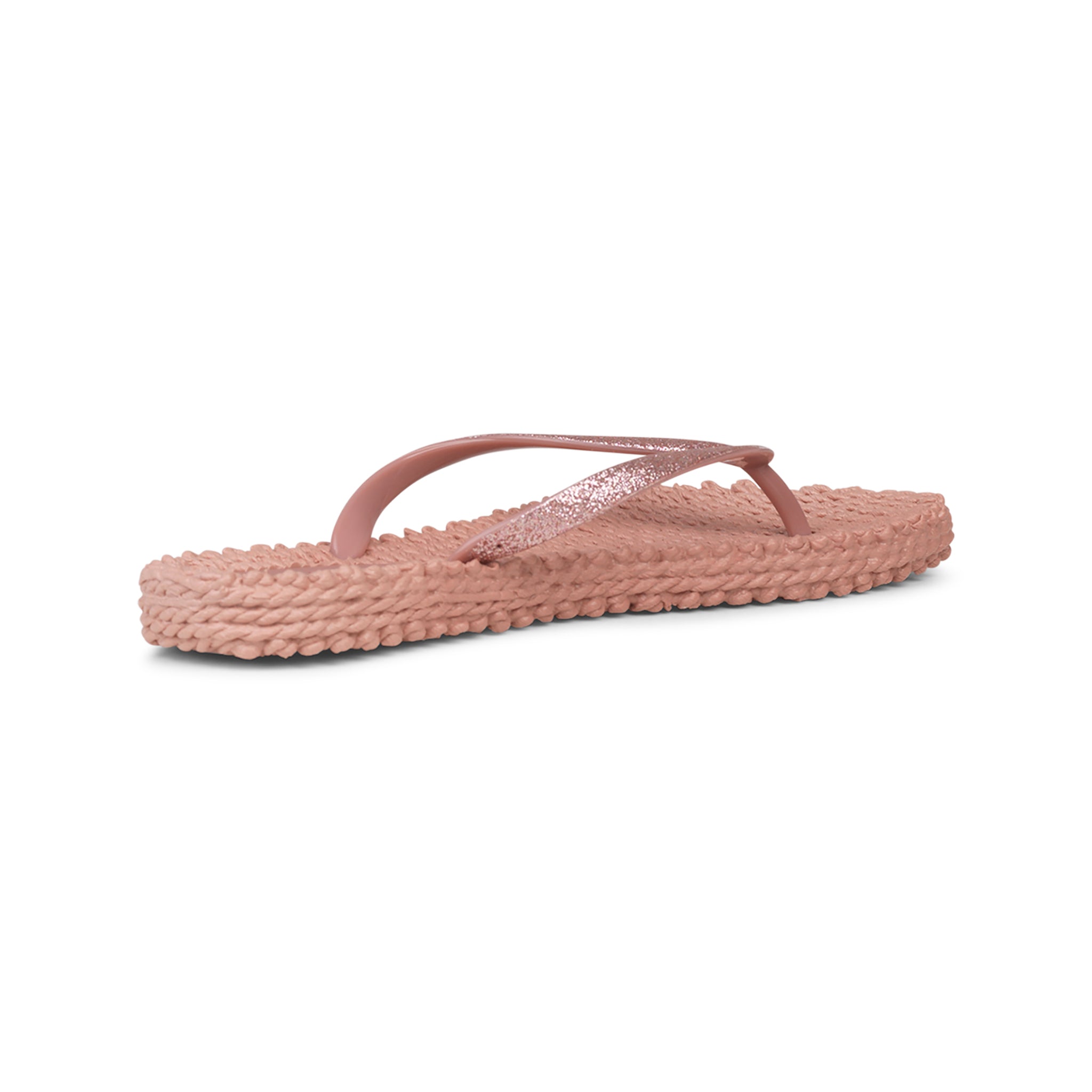 Flip Flop With Glitter - Misty Rose
