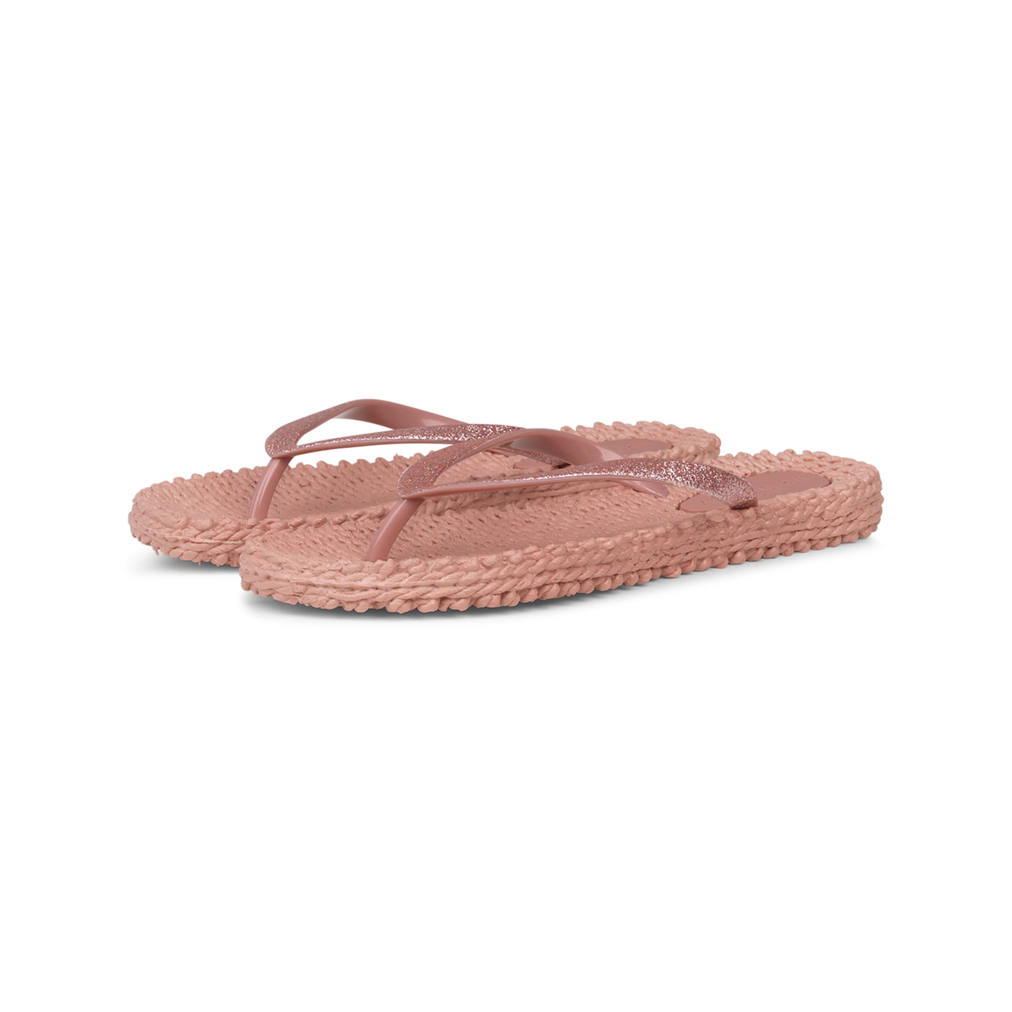 Flip Flop With Glitter - Misty Rose