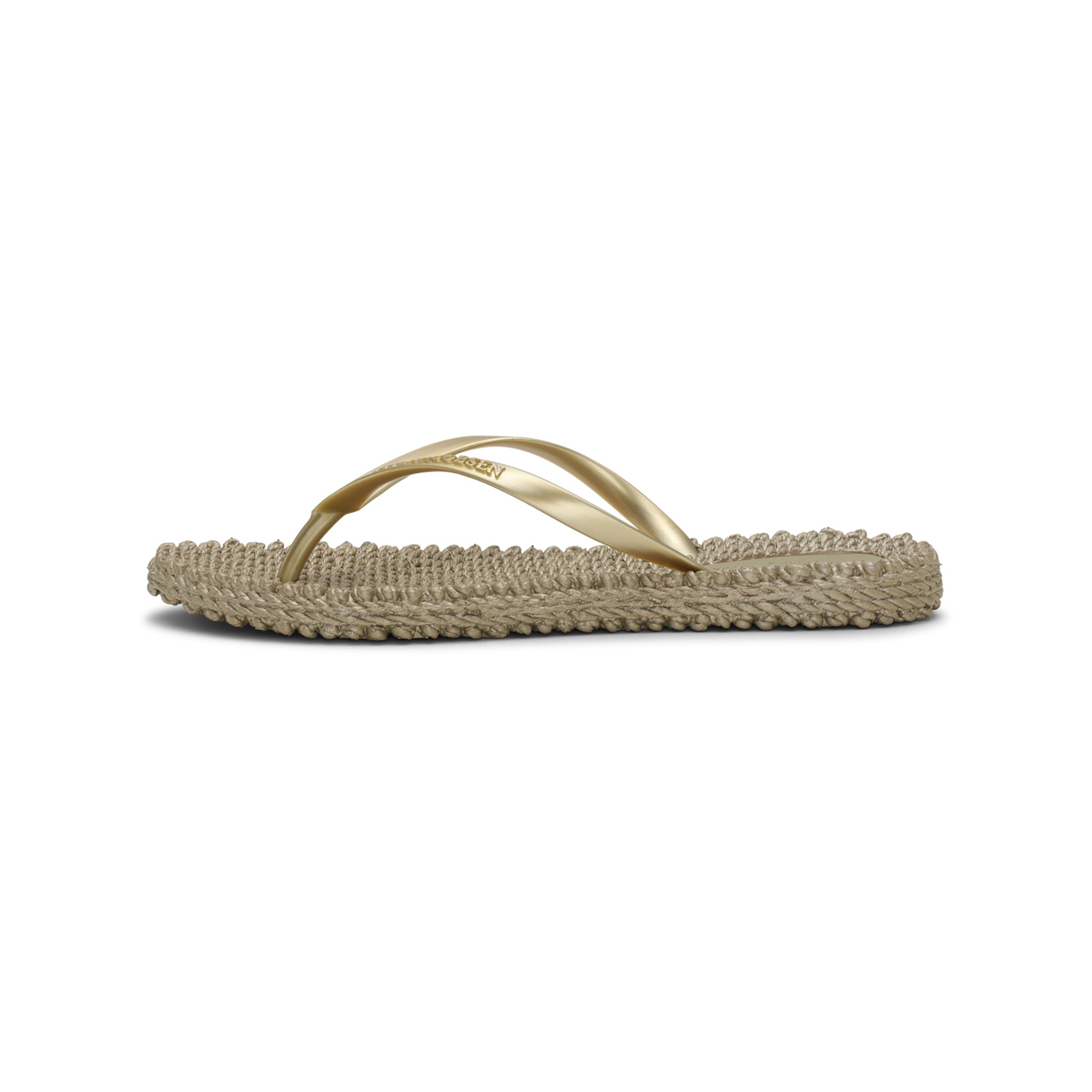 Flip Flop With Logo - Platin