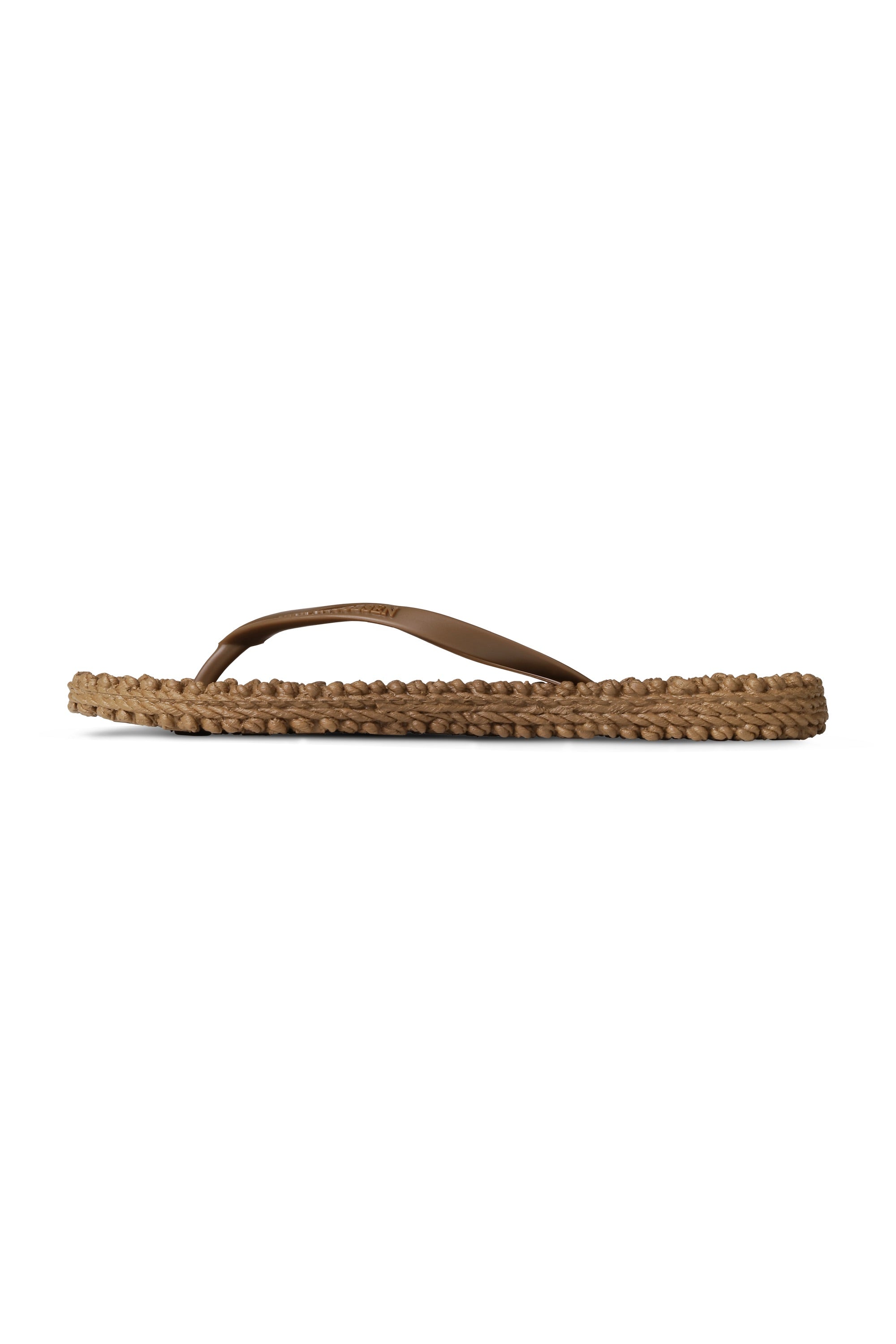 Flip Flop With Logo - Mocca